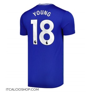 Everton Ashley Young #18 Prima Maglia 2024-25 Manica Corta